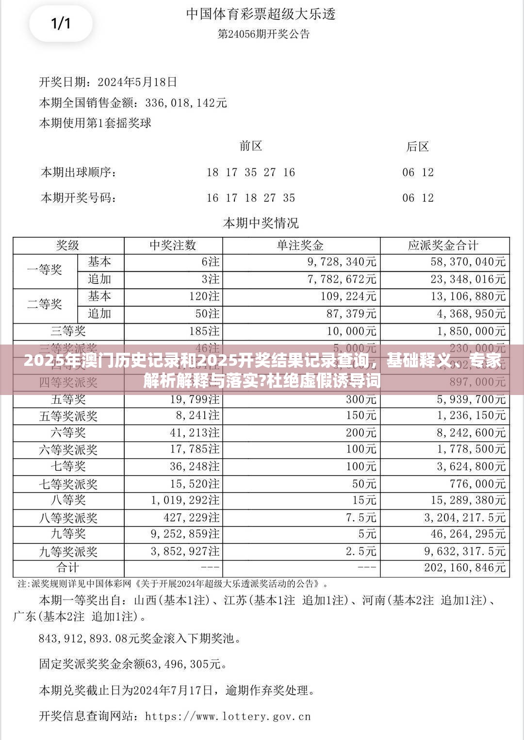 2025年澳门历史记录和2025开奖结果记录查询，基础释义、专家解析解释与落实?杜绝虚假诱导词